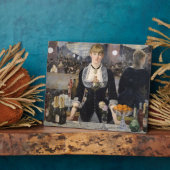 Victoriaans barmeisje op folies bergere, frankrijk fotoplaat (Zijkant)