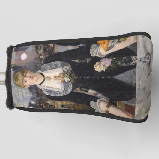 Victoriaans barmeisje op folies bergere, frankrijk golfheadcover (Voorkant)