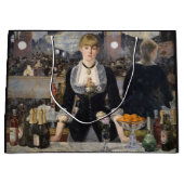 Victoriaans barmeisje op folies bergere, frankrijk groot cadeauzakje (Voorkant)