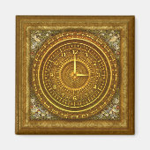 Victoriaans barokklok magneet (Voorkant)