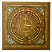 Victoriaans barokklok tegeltje (Voorkant)