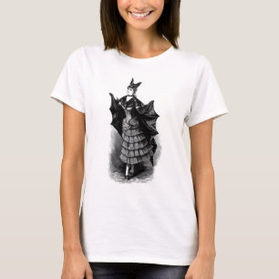 Victoriaans Bat Girl Steampunk Shirt