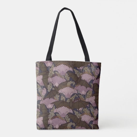 Victoriaans bat-Tas Tote Bag (Achterkant)