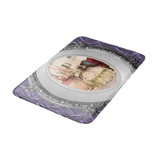 Victoriaans Bathroom Bathmat Badmat (Gekanteld)