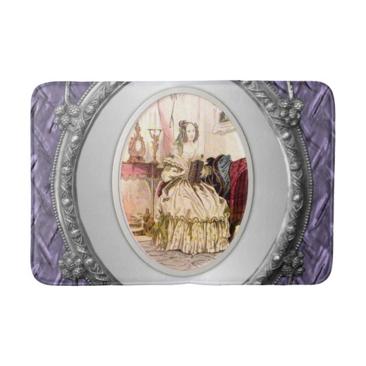 Victoriaans Bathroom Bathmat Badmat (Voorkant)