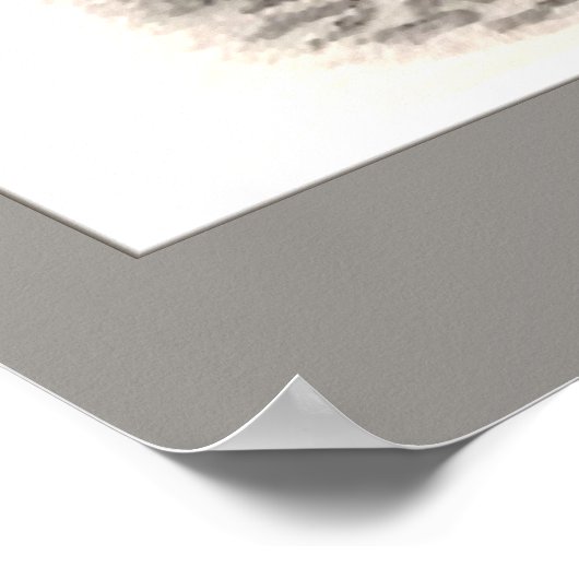 Victoriaans BBT - Afdruk #1 Poster (Hoek)