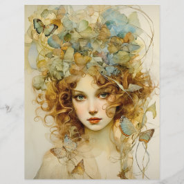 Victoriaans Beauty Scrapbook Papier