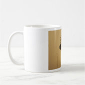 Victoriaans Bedel:  Straatlantaarnpalen Koffiemok (Links)