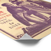 Victoriaans behandeling vrouw hysterie illustratie poster (Hoek)