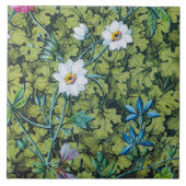 Victoriaans behang tegeltje (Voorkant)