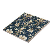 Victoriaans behangpatroon tegeltje (Zijkant)