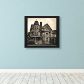 Victoriaans beheer canvas afdruk (Insitu (Houten vloer))