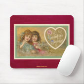 Victoriaans Bericht van de Valentijn 2 de Muismat  (Met muis)