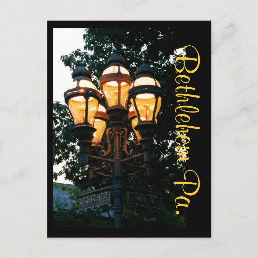 Victoriaans Bethlehem 21-postkaart Briefkaart (Voorkant)