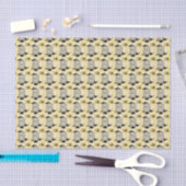 Victoriaans BIDRA-papier van 10 lbs, wit Tissuepapier (Craft)