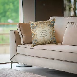 Victoriaans  Bijbelvers Kussen