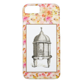 Victoriaans bijenkorf op Floral Case-Mate iPhone 14 Pro Hoesje