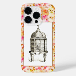 Victoriaans bijenkorf op Floral Case-Mate iPhone 14 Pro Hoesje