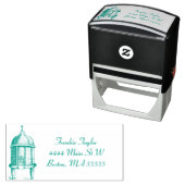 Victoriaans bijenkorf op maat  zelfinktende stempel (In situ)