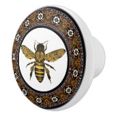 Victoriaans bijenlegant Lijst Keramische Knop (Rechts)