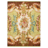 Victoriaans blaasbloem roos tapijt klembord (Achterkant)