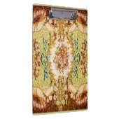 Victoriaans blaasbloem roos tapijt klembord (Rechts)