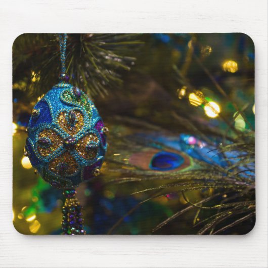 Victoriaans blauw muismat (Voorkant)
