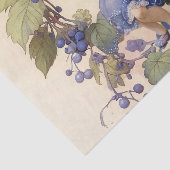 Victoriaans "Blauwbes" in een laffiegoute Tissuepapier (Detail)