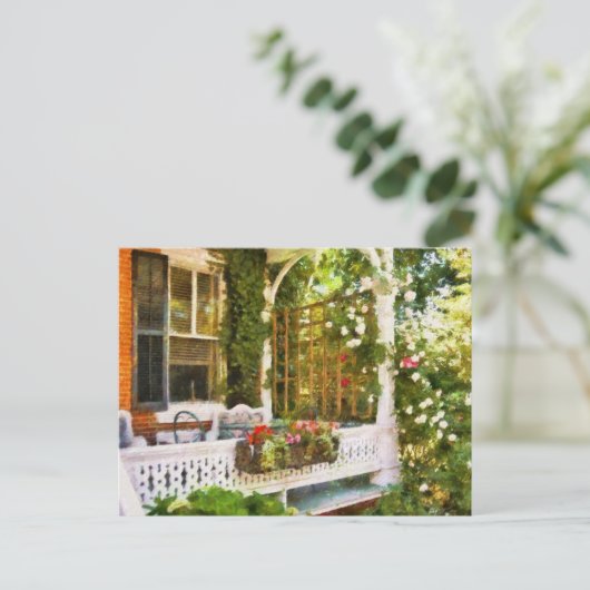 Victoriaans - Blijf bij ons Briefkaart (Staand voorkant)