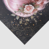 Victoriaans bloeiontkoppeling tissuepapier (Detail)