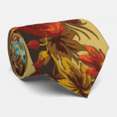 Victoriaans bloem  bloemelegant stropdas (Opgerold)