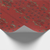 Victoriaans bloemelegant Kunstlappen en behang Cadeaupapier (Hoek)