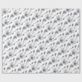 /Victoriaans bloemen Cadeaupapier (Vlak)