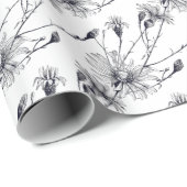 /Victoriaans bloemen Cadeaupapier (Rol Hoek)