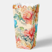 Victoriaans  Bloemen Dank u bruiloft Bedankdoosjes (Achterkant)