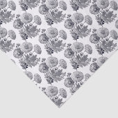 /Victoriaans bloemen graven Tissuepapier (Detail)