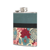  Victoriaans bloemen Heupfles (Links)