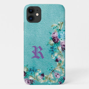 Victoriaans bloemen van bloemen, elegant Case-Mate iPhone case