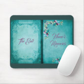 Victoriaans bloemen van bloemen, elegant muismat (Met muis)