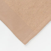 Victoriaans bloemenafdrukken fleece deken (Hoek)