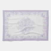 Victoriaans bloemenkeukenhanddoek theedoek (Horizontaal)