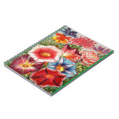 Victoriaans bloemenspiraal Notitieboek Morning Glo (Linkerzijde)