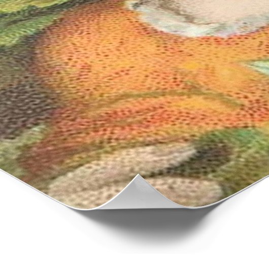 Victoriaans bloemkind 2 poster (Hoek)