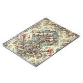 Victoriaans Bloemschaafpatroon Notitieboek (Linkerzijde)