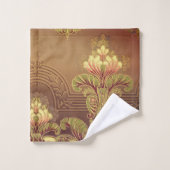 Victoriaans bloesem - elegante bloemkunst - nieuw bad handdoek (Wasdoekje)
