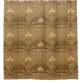 Victoriaans bloesem - elegante bloemkunst - nieuw douchegordijn