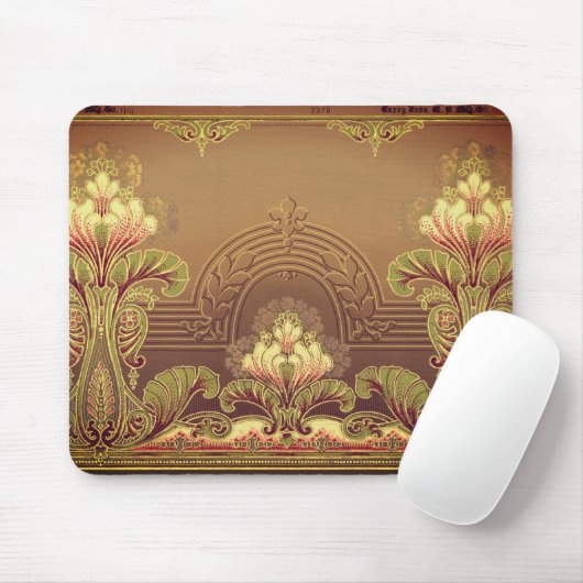 Victoriaans bloesem - elegante bloemkunst - nieuw muismat (Met muis)