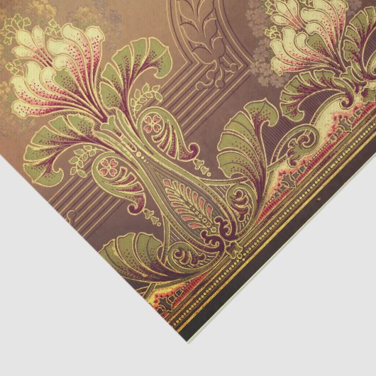 Victoriaans bloesem - elegante bloemkunst - nieuw tissuepapier (Detail)