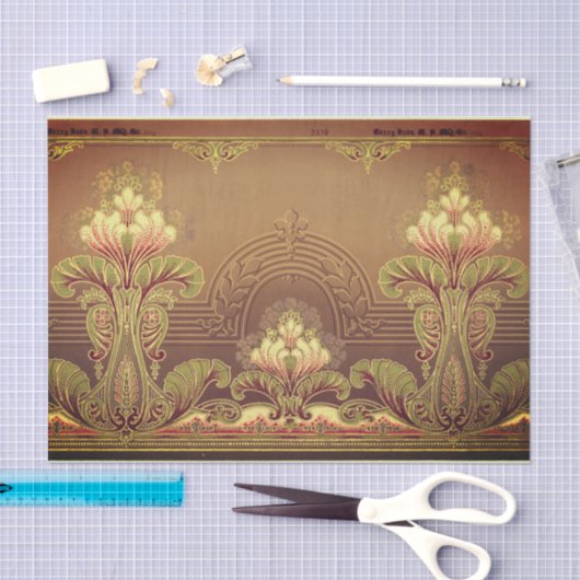 Victoriaans bloesem - elegante bloemkunst - nieuw tissuepapier (Craft)