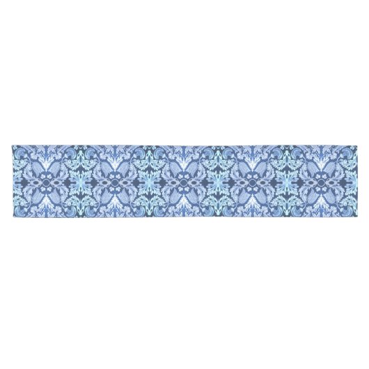 Victoriaans Blue Pattern Table Runner Korte Tafelloper (Horizontaal)